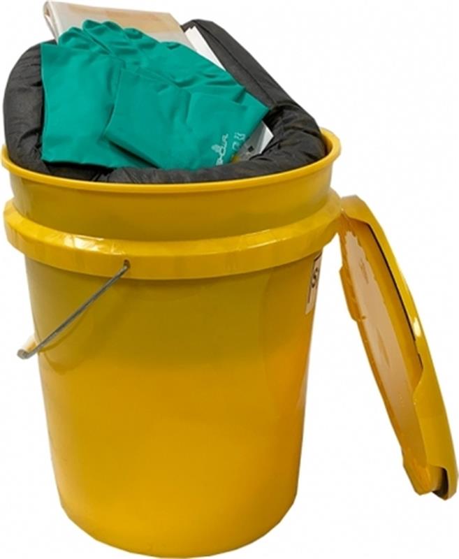 5 GALLON UNIVERSAL SPILL KIT - Tagged Gloves
